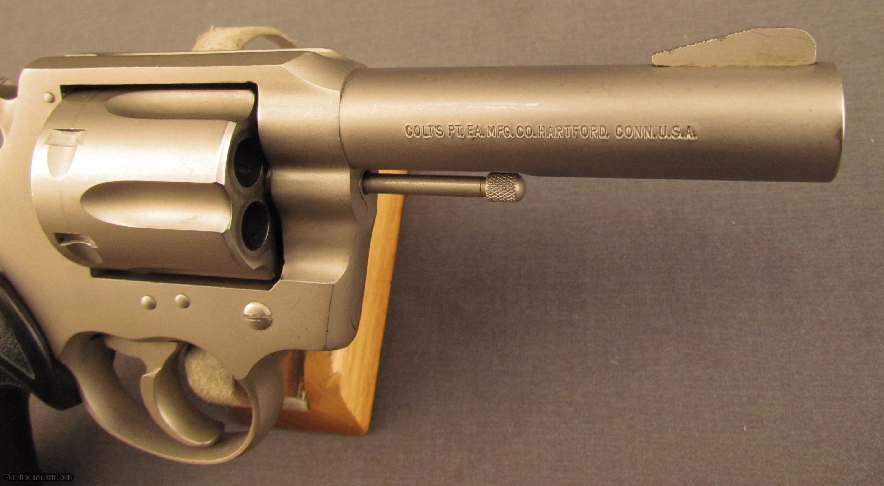 Colt Lawman Revolver MK3 With Electroless Nickel Finish