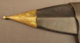 Very Fine Wellman, Frost & Co 1868 Trowel Bayonet Scabbard - 6 of 8