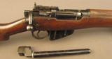 British Lee Enfield No. 4 Mk. I Rifle & Bayonet - 1 of 12