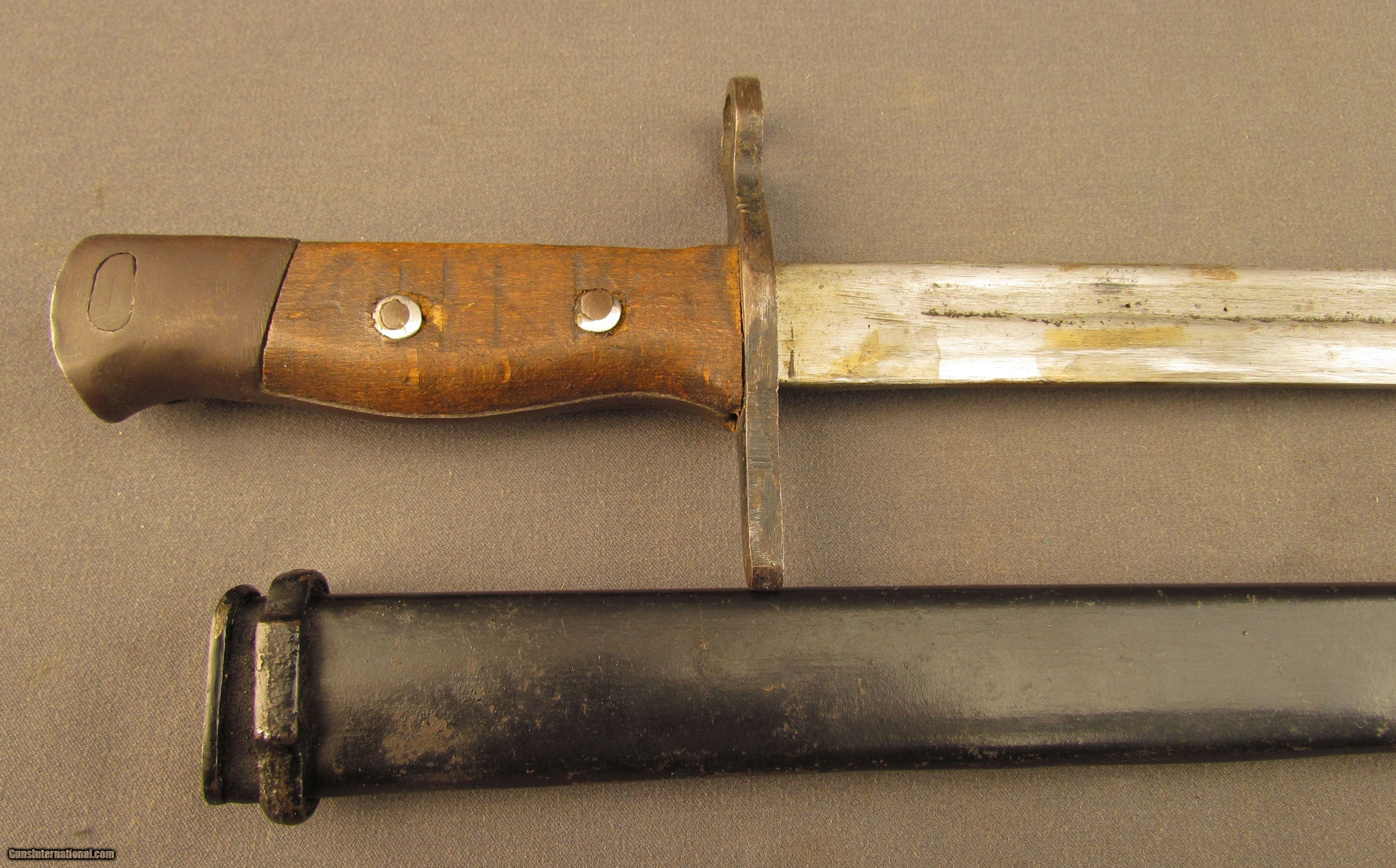 Japanese Arisaka Type 30 Training Bayonet Scabbard