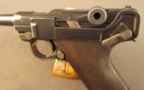 German Police P.08 Luger Rework Pistol - 5 of 12