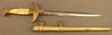 Original WW2 German Third Reich Dress Dagger Government Official Gold - 1 of 11