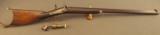 New York Percussion Target Rifle w/ original false muzzle mid 1800s - 2 of 12
