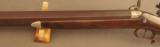 New York Percussion Target Rifle w/ original false muzzle mid 1800s - 9 of 12