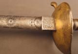 Late 18th Century Sword Named to an Officer of the Dutch East India Co - 10 of 12