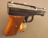 Mauser Model 1910 Pocket Pistol 25 ACP - 2 of 11