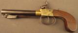 British Percussion Pistol with Bayonet by Sutherland - 6 of 22