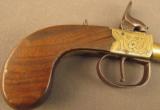 British Percussion Pistol with Bayonet by Sutherland - 2 of 22