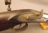 Unusual Billinghurst Mule-Ear Percussion Plains Rifle - 5 of 12
