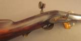 Unusual Billinghurst Mule-Ear Percussion Plains Rifle - 4 of 12