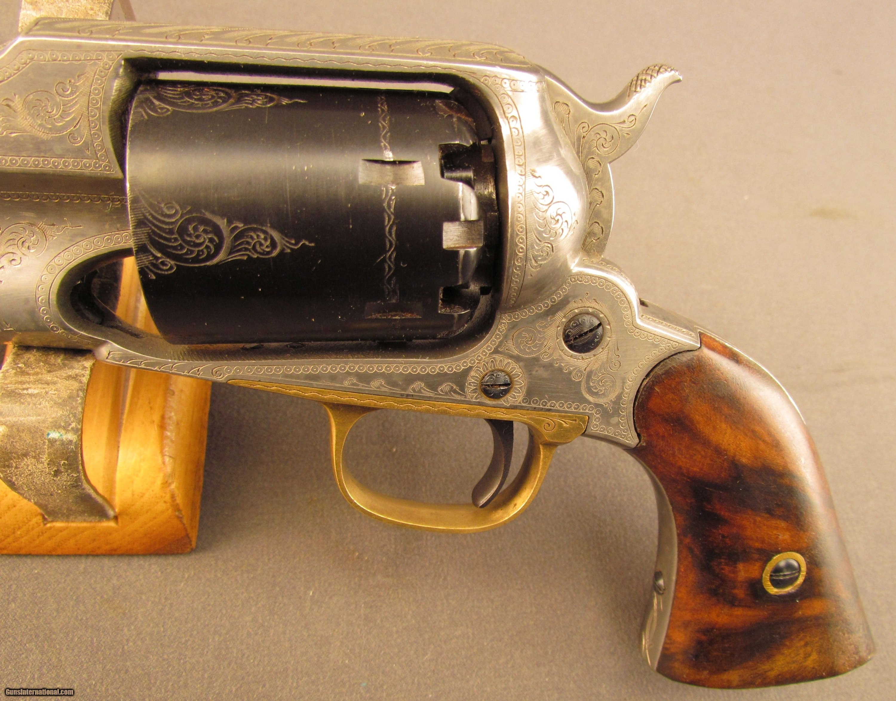 Navy Arms Engraved New Model Army Revolver