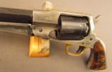Navy Arms Engraved New Model Army Revolver - 6 of 12