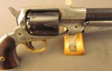 Navy Arms Engraved New Model Army Revolver - 3 of 12