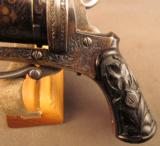 Cased Lefaucheaux Pocket Revolver - 8 of 12