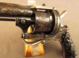 Cased Lefaucheaux Pocket Revolver - 9 of 12