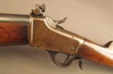 Winchester Model 1885 Low Wall Winder Musket 22 Long rifle - 9 of 12