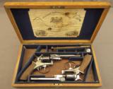 Cased Webley Solid Frame Revolvers by Pape - 1 of 25