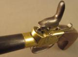 British Percussion Pistol with Bayonet by Sutherland - 13 of 22