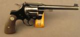 Pre-war Colt Officers Model Target 22 Revolver - 1 of 9