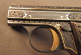 Browning Engraved and Gold Inlaid .25 Baby Model Pistol - 9 of 12