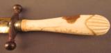 European Bone-Handled Dirk - 5 of 14