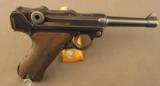 German Police P.08 Luger Rework Pistol - 1 of 17