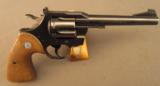 Colt Officers Model Match Revolver - 1 of 12
