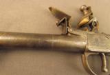 British Flintlock Pistol with Bayonet by J&W Richards - 12 of 25