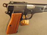Belgian Pre-War High Power Pistol with Holster - 2 of 12