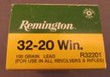 Remington 32-20 Win New Condition - 2 of 3