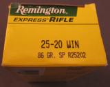 25-20 Winchester Ammo 50 Ends - 2 of 2