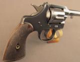 Colt Officers Model Revolver 38 Special Built 1909 - 2 of 16