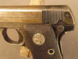 Colt Model 1908 Vest Pocket Pistol - 5 of 10