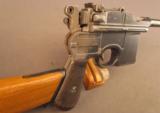 Mauser Standard Pre-War Commercial Broomhandle Pistol - 3 of 12