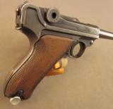 German P.08 Luger Pistol by Mauser - 2 of 12