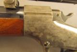Marlin – Ballard No. 4 Rifle with Period Scope and Kent Muzzle Venting - 14 of 25