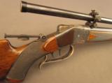 Sharps – Borchardt Model 1878 Rifle by A.O. Zischang - 1 of 25