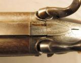 Cased British Percussion Double Gun by George Wilson - 22 of 25