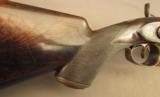 Cased British Percussion Double Gun by George Wilson - 4 of 25