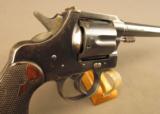 Early Colt .455 New Service Target with Metford Rifling and Bisley Sig - 4 of 12