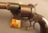 Pinfire 10mm Revolver With Shoulder Stock - 10 of 25