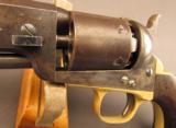 Colt Model 1851 Navy Revolver Civil War Era w/ Factory Letter - 8 of 25