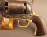 Colt Model 1851 Navy Revolver Civil War Era w/ Factory Letter - 7 of 25