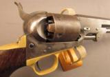 Colt Model 1851 Navy Revolver Civil War Era w/ Factory Letter - 3 of 25