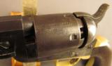 Colt Model 1851 Navy Revolver Civil War Era w/ Factory Letter - 9 of 25