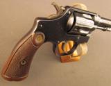 Pre-War S&W Regulation Police 38 Revolver - 2 of 10