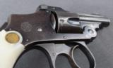 S&W .32 Safety Hammerless Bicycle Gun with Factory Pearl Grips - 4 of 18