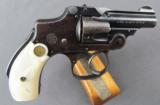 S&W .32 Safety Hammerless Bicycle Gun with Factory Pearl Grips - 2 of 18