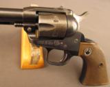 Ruger Old Model Single Six Flat Gate Revolver - 5 of 10