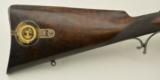 British Percussion Scoped Sporting Rifle Cased w/ Gold Inlay - 5 of 26